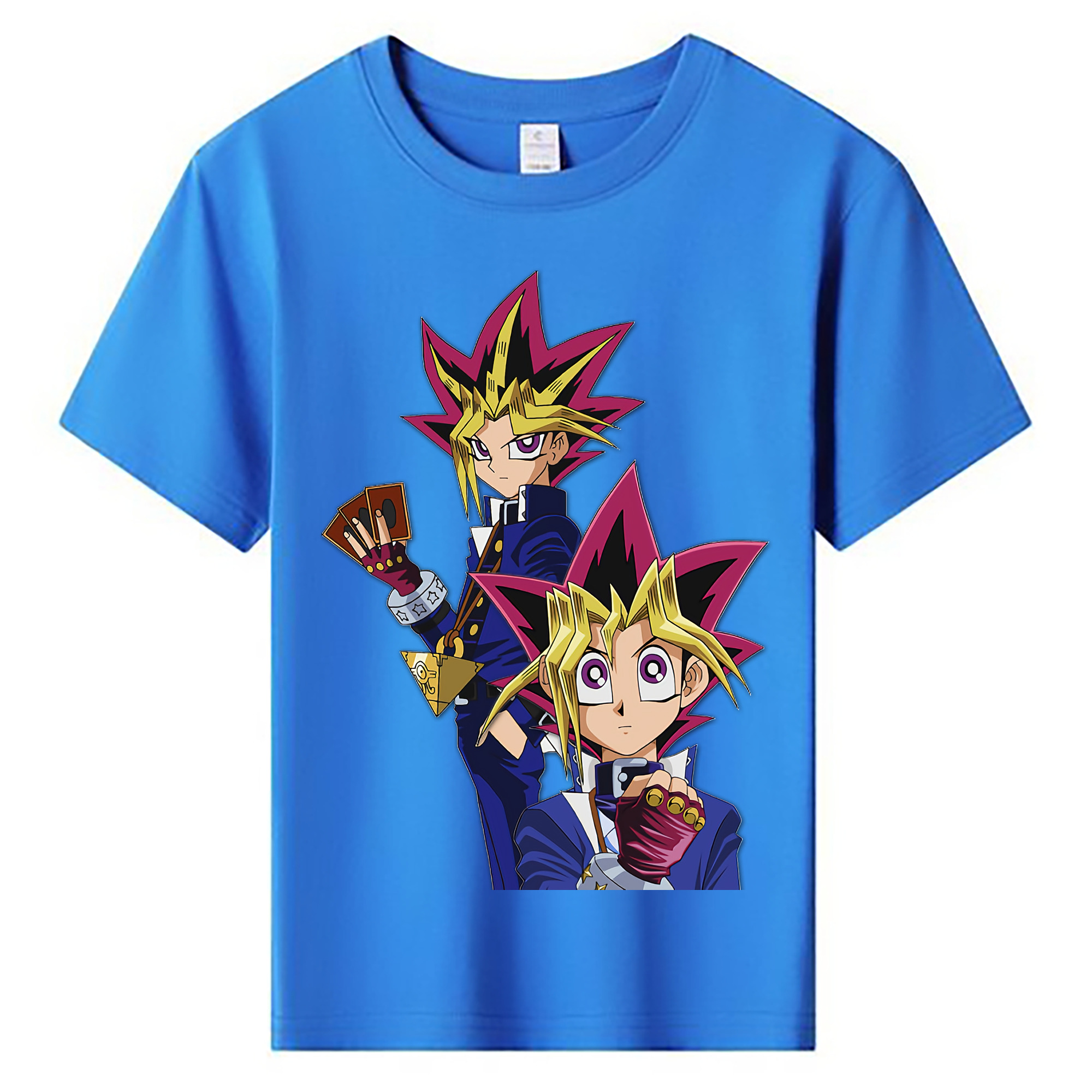 （画像用） 遊☆戯☆王 Yu-Gi-Oh! 綿100％キッズTシャツ（フロントプリント）